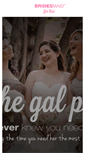 Mobile Screenshot of bridesmaidforhire.com